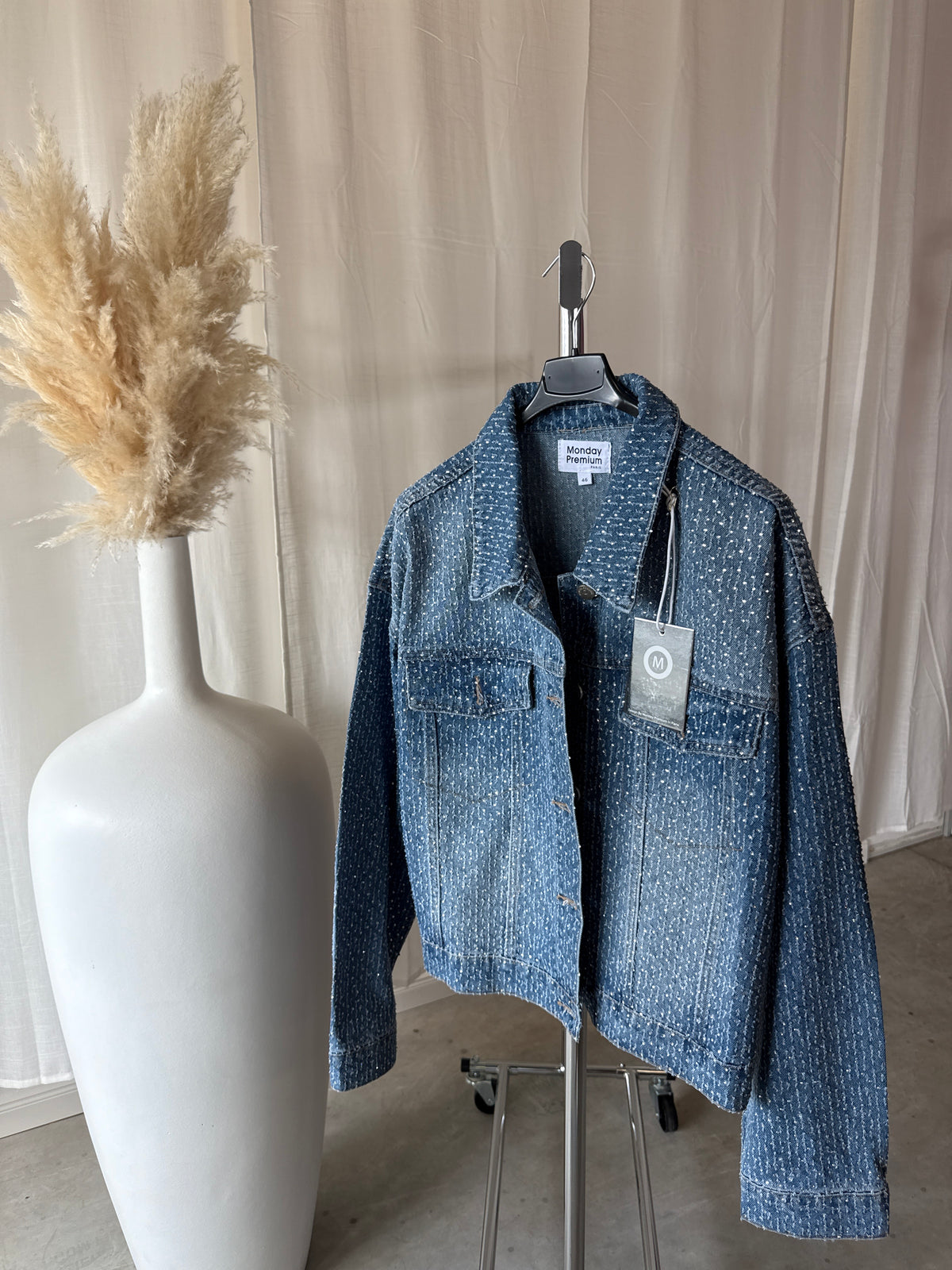 Jeansjacke curvy