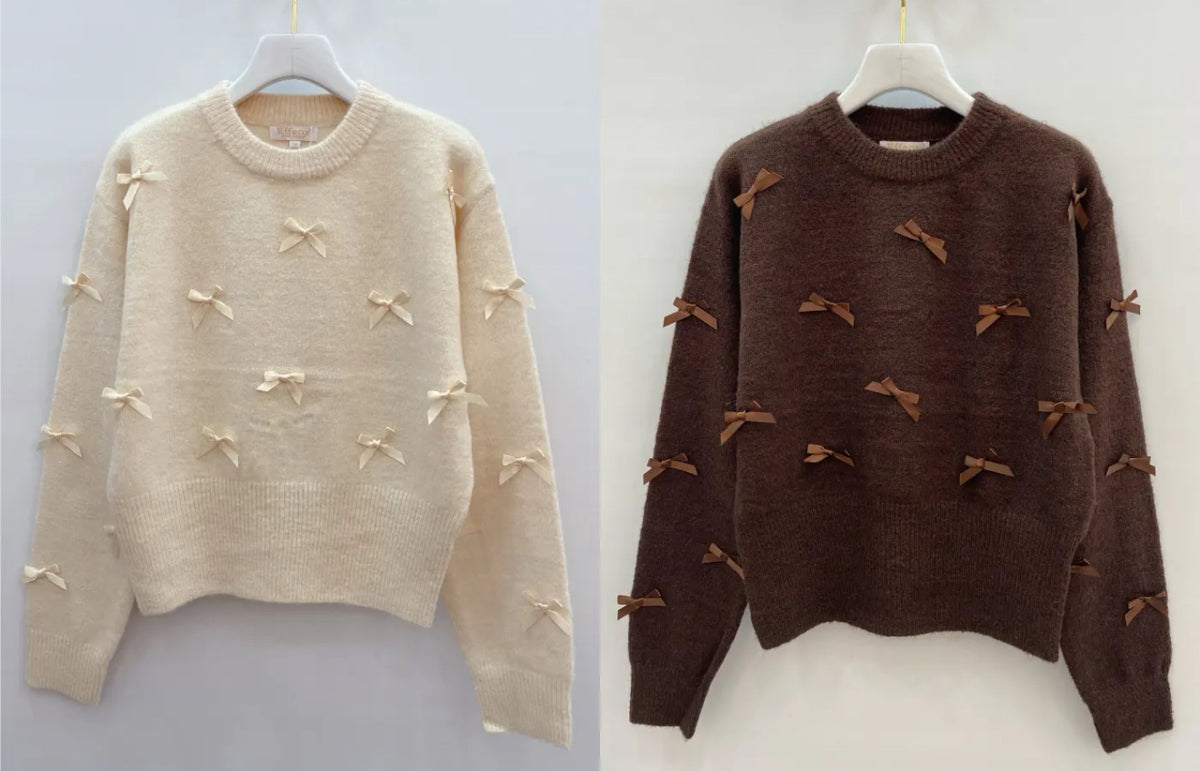 Schleifen Pullover