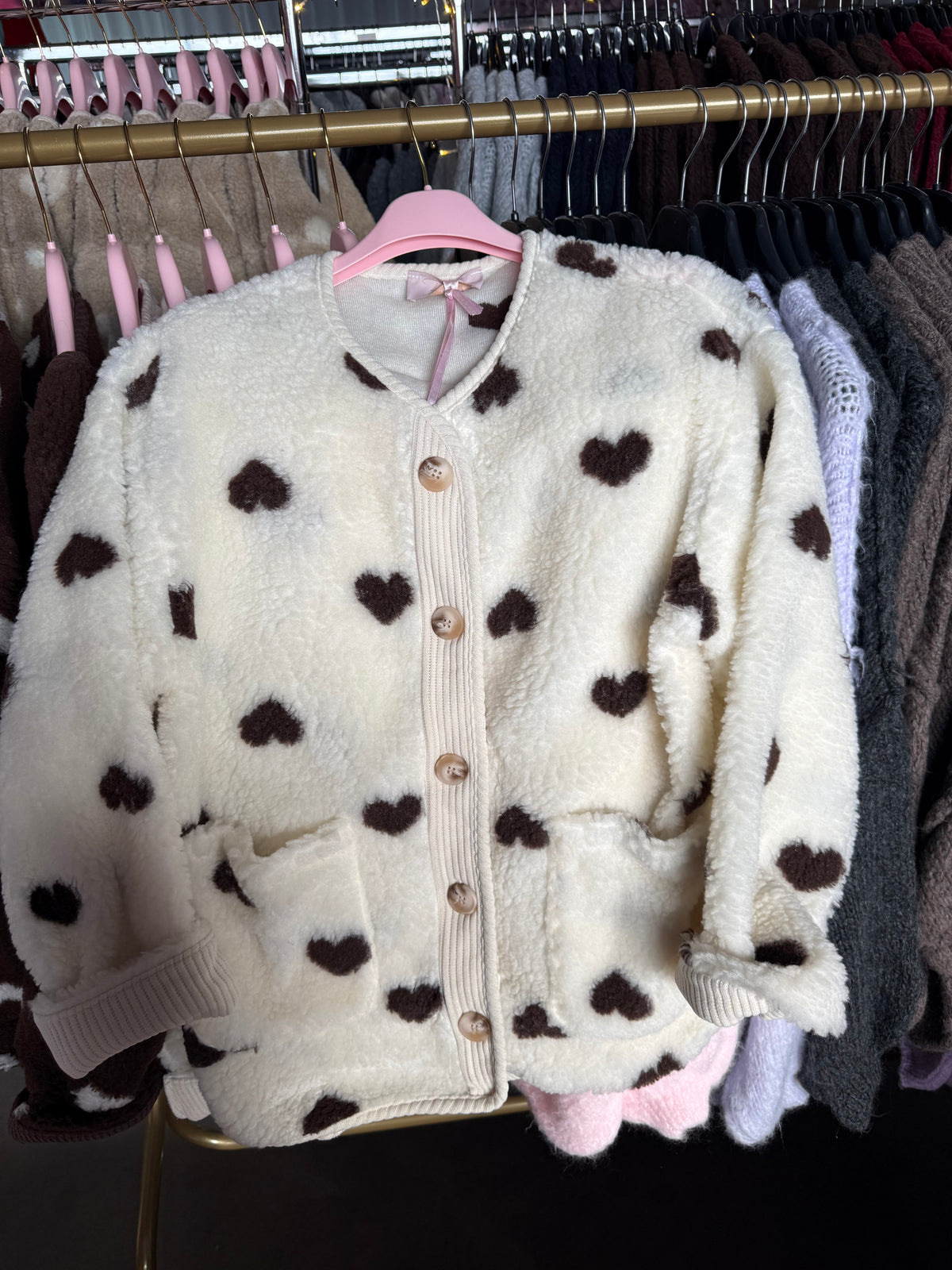 Teddyjacke Herzi
