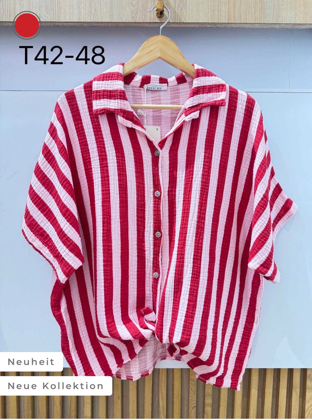 Musselin Bluse 42-48