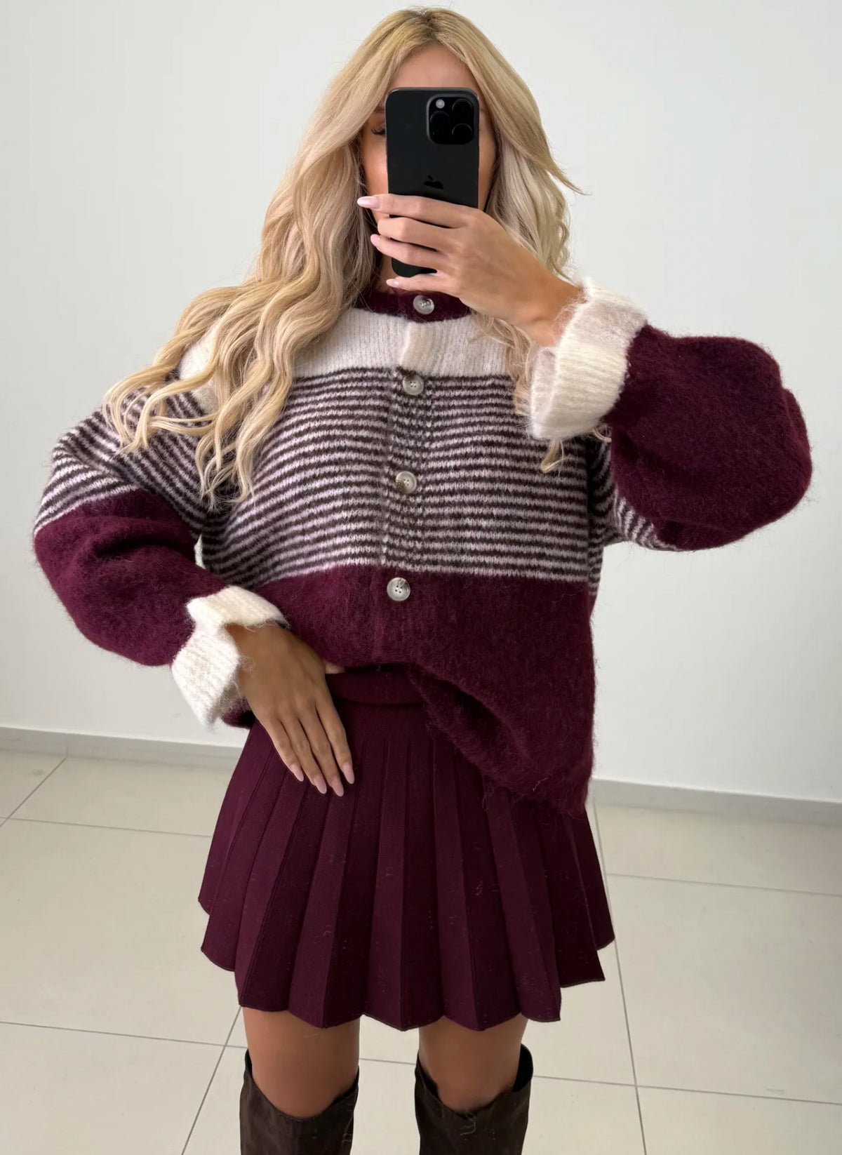 Strickjacke Angie 🤎