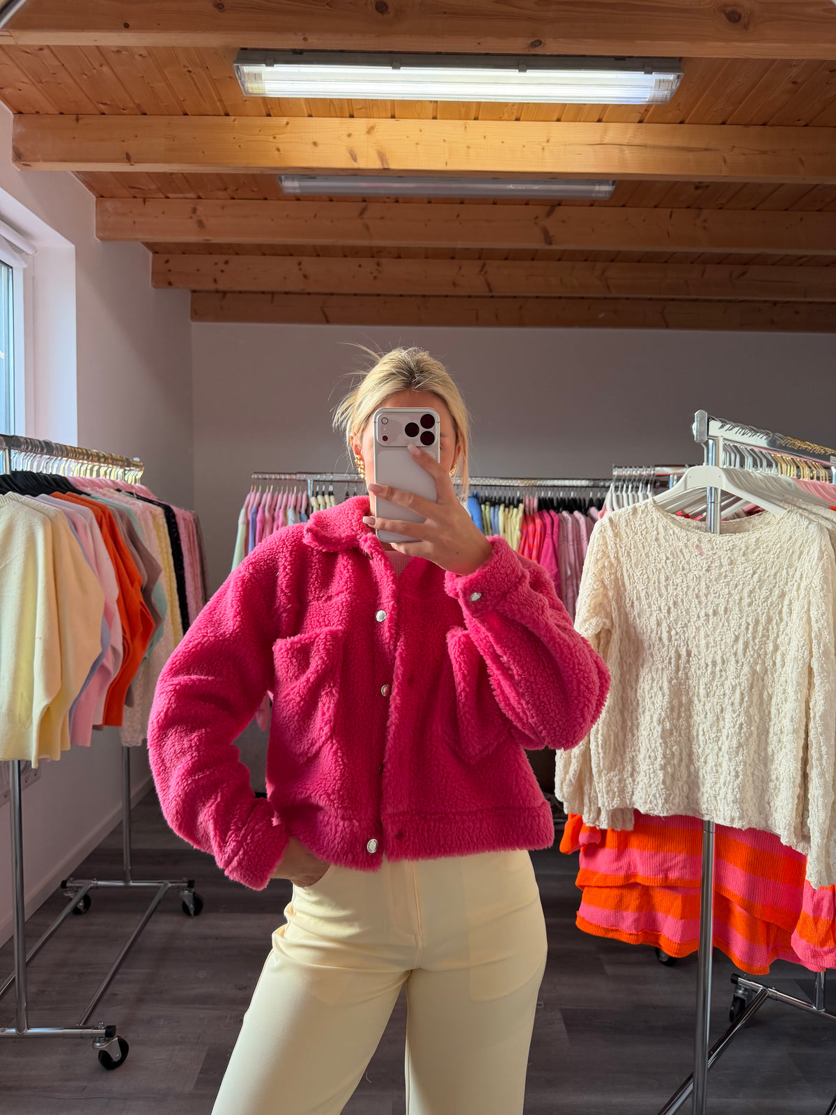 Jacke Pinki