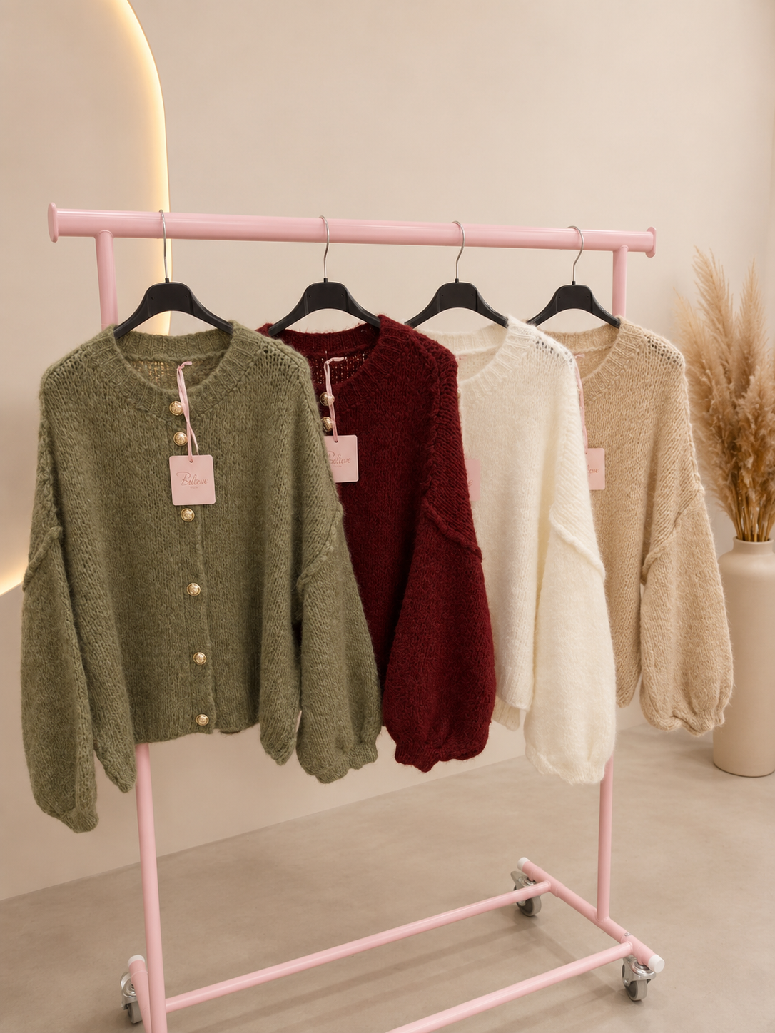 Strickjacke Fee kurz
