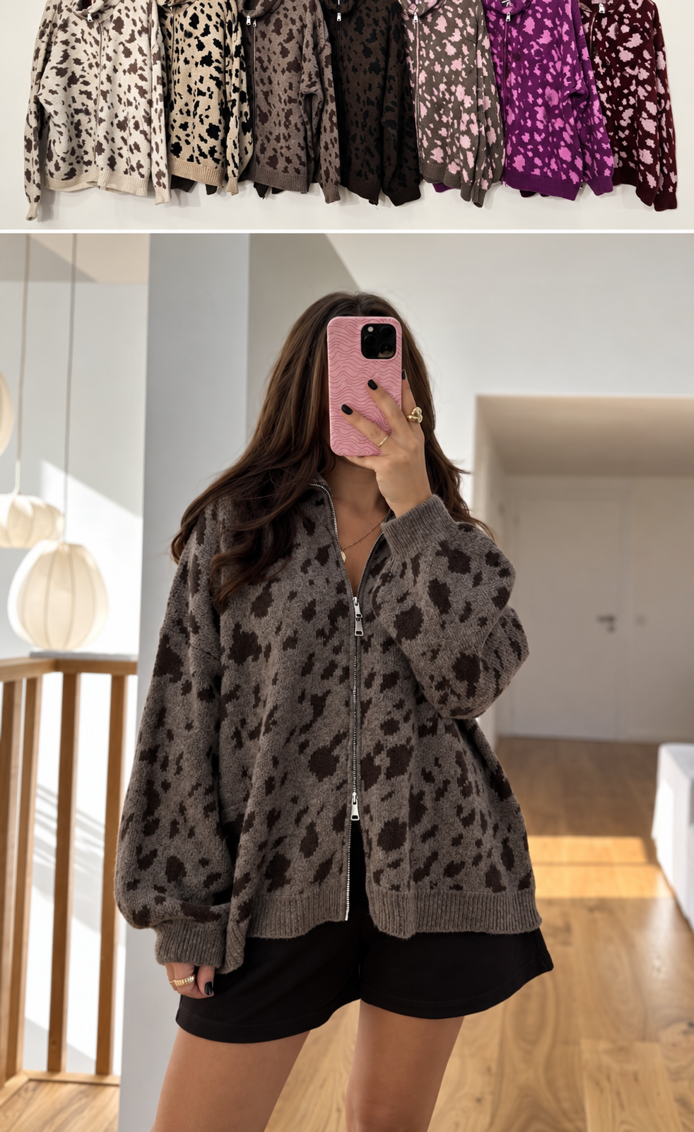 Strickjacke Bambi