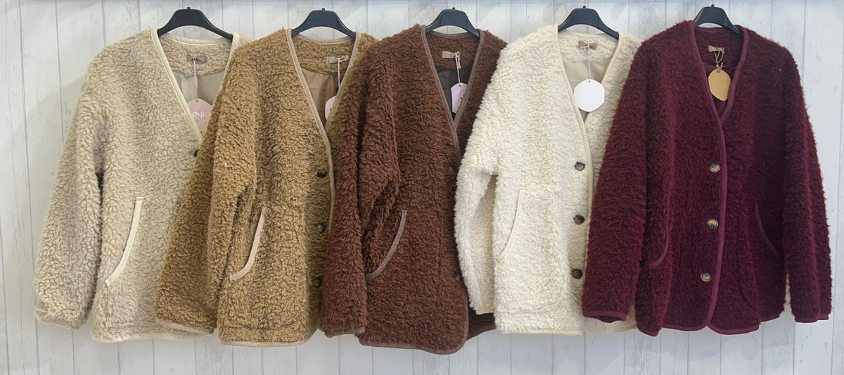 Teddyjacke Nina