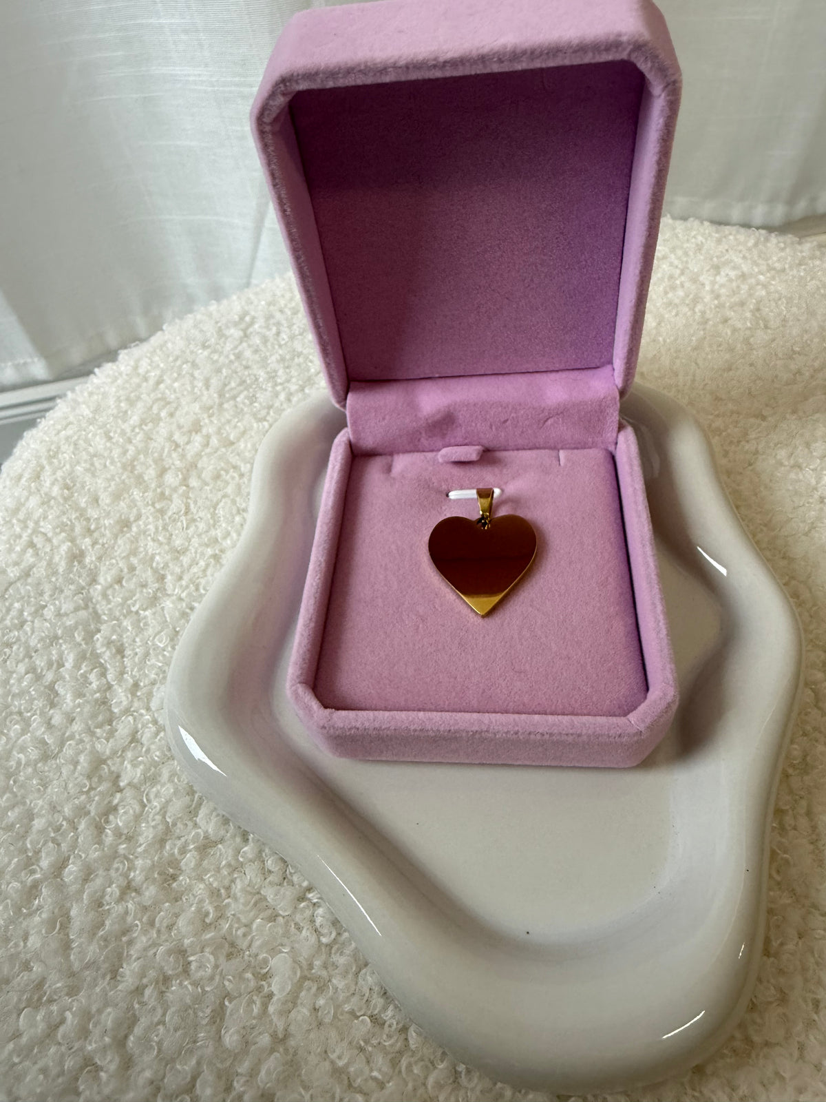 Herzkette zum Gravieren