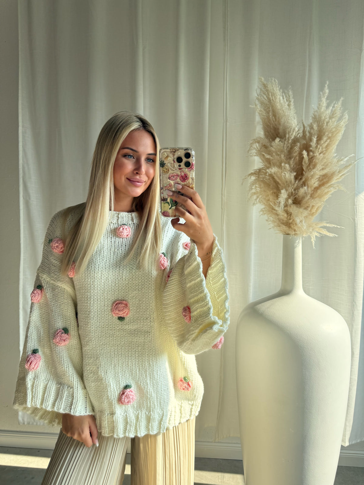 Pullover, Blume